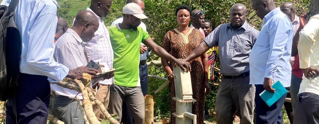 Kazo district hailed government for its commitment towards provision of safe water for its population. 